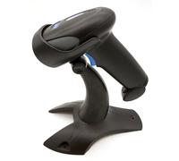 Nilox Lector de códigos de barras NXSC2DW 1D/2D inalámbrico USB con soporte Negro