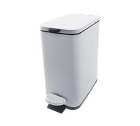 Nimco - Cubo de basura 5 L, blanco mate KOS 11005-05