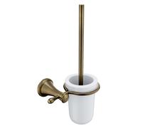 Nimco Lada - Escobilla de WC de pared con soporte, latón LA 19094KU-65