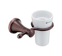 Nimco Lada - Soporte para cepillo y pasta de dientes, cobre LA 19058KU-80