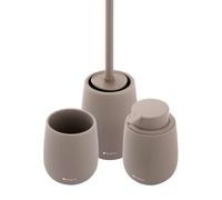 Nimco Tabo - Set de accesorios de baño, marrón TA SET-07