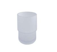 Nimco - Vaso para cepillos de dientes sin soporte, cristal mate 1058C