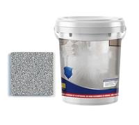 Nimedala Pintura Epoxi para Pisos de Arena, Revestimiento de Alto Brillo con Efecto Mármol para Concreto (Dark Gray,3kg)