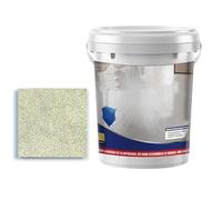 Nimedala Pintura Epoxi para Pisos de Arena, Revestimiento de Alto Brillo con Efecto Mármol para Concreto (Light Yellow,500g)