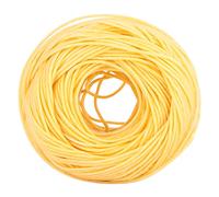 Nimomo 2mm Mecha de cáñamo orgánico, Mecha de Vela Cera Abejas Natural con Recubrimiento Nature Perfumada 200 Pies DIY (Amarillo)