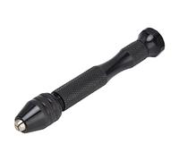Nimomo Herramienta Pin Vise Herramienta Taladro manual Mini Taladro Twis manual Modelo Punzonado 0,3?3,4 mm Rango de sujeción Negro
