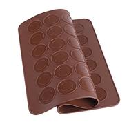 Nimomo Tapete Silicona Horno, Rectangular Tapete de silicona para hornear macarons, Alfombrilla de silicona para hornear macarons