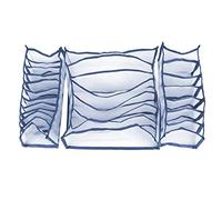 NinGYiYan para 3pcs/Set, para Caja de Almacenamiento de Ropa Interior, Plegable con Compartimentos, Divisor de organizadores de Sujetadores de Calcetines Divisor (Gris)