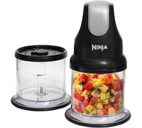 Ninja Express Chop Mini picadora de hierbas y verduras, pica y tritura para hacer salsas, purés y sopas; negra NJ1002EUBK