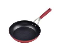 Ninja Foodi ZEROSTICK Vivid Sartén de aluminio antiadherente de 24 cm, antiarañazos, apta para lavavajillas, horno hasta 200 °C y todo tipo de cocinas, incluido inducción, en rojo, C20024EU