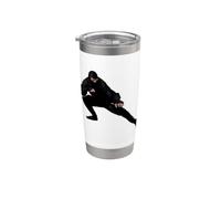 Ninja sigiloso Vaso térmico de acero inoxidable de doble pared