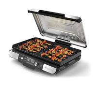 Ninja Grill y plancha eléctrica de interior Sizzle Pro XL GX101EU 1450W 120-260°C negro Nuevo