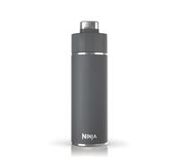Ninja Thirsti Botella de Agua de Acero Inoxidable 530 Ml, Gris