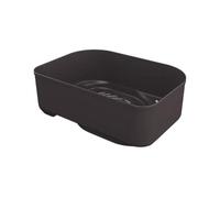 Ninja XSKCRSPBKT, cesta combinada crujiente, capacidad de 2.5 cuartos de galón, parrillas Woodfire compatibles (serie OG700), antiadherente, negro, revestimiento antiadherente de PTFE