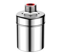 NINMORTH 304 - Válvula de flotador de llenado automático de acero inoxidable, controlador automático de nivel de agua con conector de 4 pulgadas, apagado resistente a la temperatura para jardín y