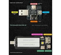 NINMORTH Kit de medición de resistencia de línea USB de tercera generación GL001+CT003, probador de carga de control automático de modo dual A2C0U3C4C5CC1K2 Series