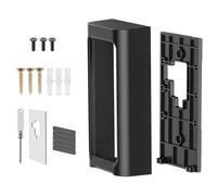 NINMORTH Soporte de pared para timbre de video, no requiere taladro, para timbre Ring Doorbell 2024 y 2ª generación, soporte de plástico seguro para alquiler de apartamentos