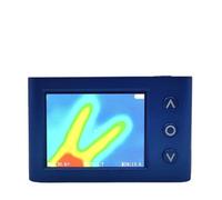 NINMORTH Visor térmico infrarrojo digital MLX90640 con sensor de 32 x 32 pulgadas, termógrafo de mano con pantalla LCD de 24 pulgadas, emisividad ajustable, detección de calefacción PCB