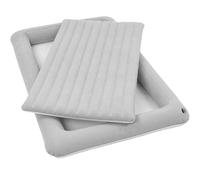 Niños inflables - Cama de Viaje Colchón de Aire Plegable portátil | Colchoneta para Dormir Blow Up, cojín Interior Desmontable, Comodidad Ligera para avión, Coche, Camping, hogar o Uso