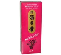 Nippon Kodo, Estrella de la mañana, Incienso Rosa, 200 Varillas y Soporte