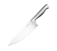 NIROSTA Cuchillo cocina chef profesional en acero inoxidable japones CCR+ con mango ergonómico, 33x5,5x2cm, 1ud.