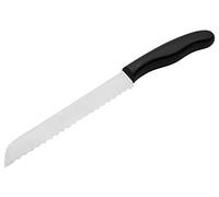 Nirosta Cuchillo de pan "Fit", negro, 30 cm