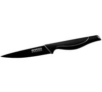 Nirosta Cuchillo Multiusos Wave. Polipropileno, elástomero y acero inoxidable con revestimiento antiadherente. Negro y gris. 12/24cm. 1ud.