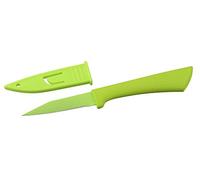 Nirosta Cuchillo Patatero 8-20Cm, polipropileno revestimiento TPR, acero inox, color verde. 1 ud.