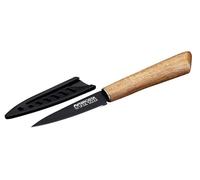 Nirosta Flow Cuchillo para Verduras 19 cm, Hoja Acero Inoxidable Afilada, Mango de Madera de Acacia FSC 100%, Funda Protectora, Corte Preciso y Seguro, 2 Años de Garantía, 1 ud