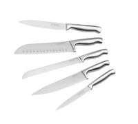 Nirosta Juego de 5 cuchillos de cocina profesionales de acero inoxidable, 24 a 33,5 cm