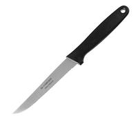 Nirosta La Cuisine - Cuchillo para tomate (21 cm), color negro y plateado