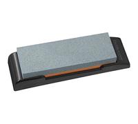 Nirosta Piedra para afilar cuchillos manual 19x6x3 cm Gris/Naranja/Negro 1 ud
