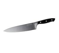 Nirosta Trinity Cuchillo de Cocina, Hoja de 20 cm Acero Inoxidable 18/10, Diseño Alemán, Mango de Plástico ABS con 3 Remaches, 340 X 47 X 20 mm, 1 ud.