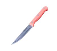 Nirosta Trio Cuchillo Filetero 21 cm, Hoja 11 cm Acero Inoxidable CCr con Microdentado Fino, Mango Ergonómico POM Triple Remache, Retención de Filo, Color Peachy Sun, Garantía 3 Años, 1 ud