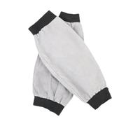 Nishiyuenyi Manguitos de Soldadura Guantes Protectores Transpirables Resistentes a Salpicaduras Cuero Pu Portátiles para Trabajos de Campo Jardinería Campin, Gris