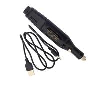 Nishiyuenyi Polisher Eléctrico para Cuero con Herramienta de Pulido Máquina Portátil de Bruñido Accesorios para Artesanía en Piel Función de Velocidad Ajustable, Pulidor de cuero