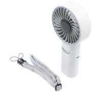 Nitecore NEF03 Pro: Ventilador de mano plegable, silencioso, con 5 niveles de ventilación y batería de iones de litio integrada de 4000mAh