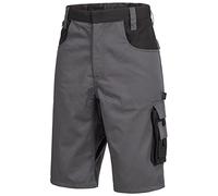 NITRAS Motion Tex Plus 7602 Pantalones Cortos de Trabajo - Pantalones Cortos de Trabajo - 35% algodón - Gris - 64
