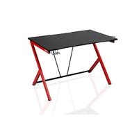 Nitro Concepts D12 Negro/Rojo - Mesa Gaming