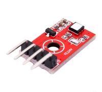 NiuLumea 2 unids AHT21 para sensor de humedad de temperatura digital compacto membrana impermeable interfaz rápida I2C sistemas domésticos para rojo (A)