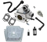 NiuLumea Kit de carburador de motosierra para MS361 MS341 MS361C, reemplazo de motor de carburador generador (uno)