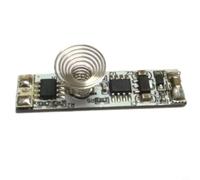 NiuLumea Módulo capacitivo Sensor de barrido manual 5V-24V 3A Interruptor táctil LED Dimmer Closet Cocina Luces (interruptor táctil)