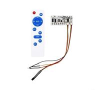 NiuLumea Placa de control solar de luz de calle, entrada de 5 V-6 V <12 A, salida de 3 V 20 W, disipación de calor de base de aluminio, control de luz + temporizador remoto, para reflector LED