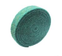 NiuLumea Rollo de estropajo de nylon verde del grado industrial de los 57m x 70m m que acaba y el retiro del óxido del acero
