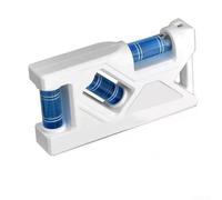 Nivel de bolsillo magnético 3 en 1 medidor de ángulo digital para carpintería, ABS de alta visibilidad para nivel de burbuja con ranura en V para doblar conductos de tuberías, 105 x 55 mm