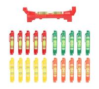Nivel de Burbuja 20 Piezas En Mini Nivel Burbuja 75mm stabila de Burbuja de LíNea,Adecuado Para Mediciones Horizontales de Suelos Y de La Industria de La ConstruccióN