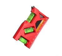 Nivel de burbuja magnético, bolsillo de aleación de aluminio para nivel de burbuja mini para nivel de torpedo para calibre horizontal vertical, alineación de carpintería, herramienta de mejora del