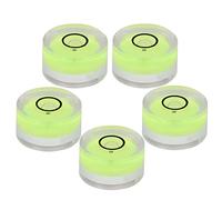 Nivel de Burbuja, Nivel de Burbuja, 15X8, Plástico Abs, 5 uds., Herramienta de Medición de 15Mm de Diámetro, Mini Burbuja de Nivel Redondo para Balanza