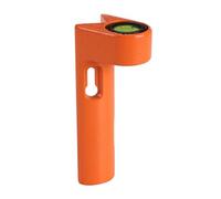 Nivel de burbuja para estadal, ajustable, para constructores de aluminio | Nivel de burbuja circular para topografía de estación total GPS