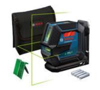 Bosch Professional Nivel Láser de interior GLL 2-15 G (láser verde, soporte LB 10, alcance visible: hasta 15 m, 4x pilas AA, en caja)